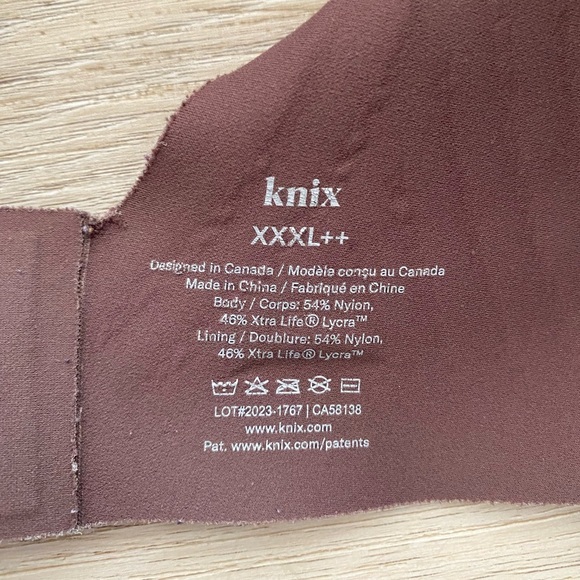 Knix Revolution V-neck Bra Size XXXL++ - Picture 3 of 5